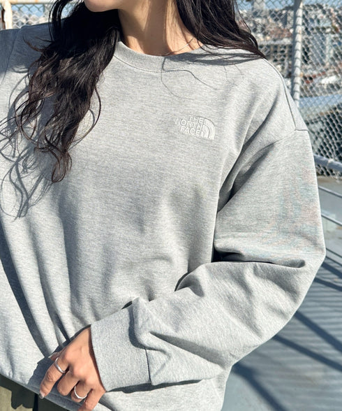 THE NORTH FACE(ザ・ノースフェイス)/ワンポイント ロゴ刺繍 スウェット サイズ展開豊富 大きめサイズあり/M'S CORE SWEATSHIRTS | IM2253018 | グレー