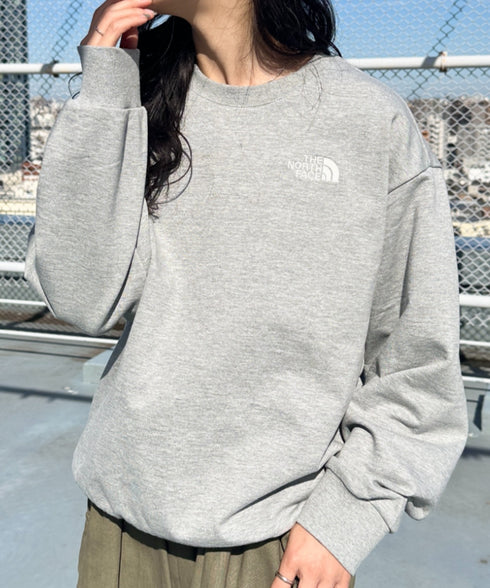 THE NORTH FACE(ザ・ノースフェイス)/ワンポイント ロゴ刺繍 スウェット サイズ展開豊富 大きめサイズあり/M'S CORE SWEATSHIRTS | IM2253018 | グレー