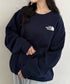 THE NORTH FACE(ザ・ノースフェイス)/ワンポイント ロゴ刺繍 スウェット サイズ展開豊富 大きめサイズあり/M'S CORE SWEATSHIRTS | IM2253018 | ネイビー