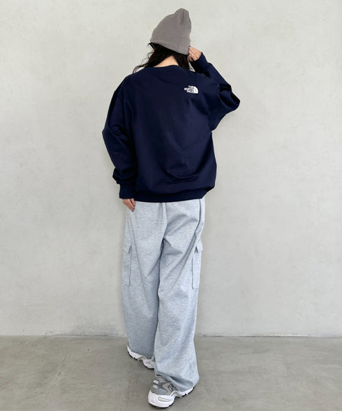 THE NORTH FACE(ザ・ノースフェイス)/ワンポイント ロゴ刺繍 スウェット サイズ展開豊富 大きめサイズあり/M'S CORE SWEATSHIRTS | IM2253018 | ネイビー