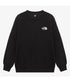 THE NORTH FACE(ザ・ノースフェイス)/ワンポイント ロゴ刺繍 スウェット サイズ展開豊富 大きめサイズあり/M'S CORE SWEATSHIRTS | IM2253018 | ブラック