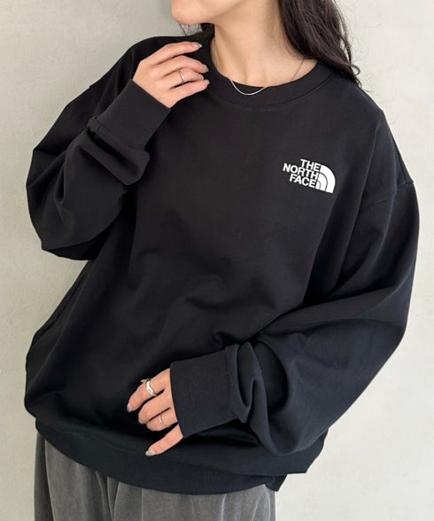 THE NORTH FACE(ザ・ノースフェイス)/ワンポイント ロゴ刺繍 スウェット サイズ展開豊富 大きめサイズあり/M'S CORE SWEATSHIRTS | IM2253018 | ブラック