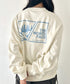 THE NORTH FACE(ザ・ノースフェイス)/バックプリント ロゴ ルーズフィット スウェット/M'S BOSQUE SWEATSHIRTS | IM2253019 | クリーム