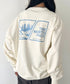 THE NORTH FACE(ザ・ノースフェイス)/バックプリント ロゴ ルーズフィット スウェット/M'S BOSQUE SWEATSHIRTS | IM2253019 | クリーム