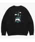 THE NORTH FACE(ザ・ノースフェイス)/バックプリント コットン スウェット クルーネック 大きめサイズあり/M'S SEOUL FOUR SEASONS SWEATSHIRTS | IM2253020 | ブラック系その他