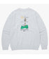 THE NORTH FACE(ザ・ノースフェイス)/バックプリント コットン スウェット クルーネック 大きめサイズあり/M'S SEOUL FOUR SEASONS SWEATSHIRTS | IM2253020 | グレー