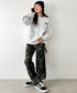THE NORTH FACE(ザ・ノースフェイス)/バックプリント コットン スウェット クルーネック 大きめサイズあり/M'S SEOUL FOUR SEASONS SWEATSHIRTS | IM2253020 | グレー