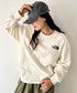THE NORTH FACE(ザ・ノースフェイス)/バックプリント コットン スウェット クルーネック 大きめサイズあり/M'S SEOUL FOUR SEASONS SWEATSHIRTS | IM2253020 | クリーム