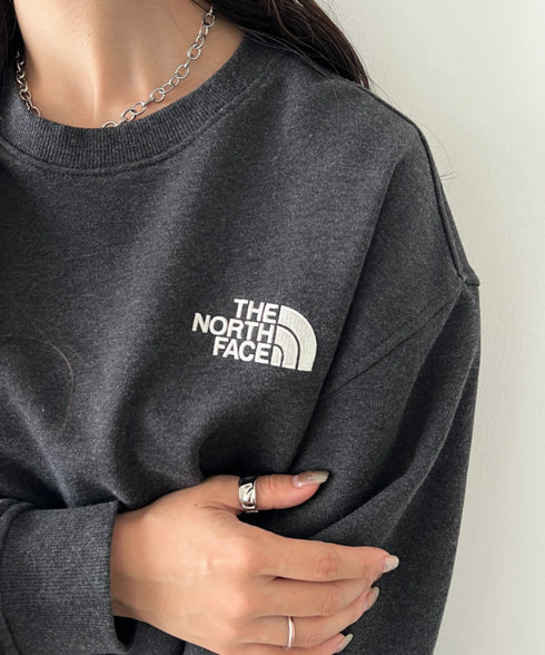 THE NORTH FACE(ザ・ノースフェイス)/バックプリント コットン スウェット クルーネック 大きめサイズあり/M'S SEOUL FOUR SEASONS SWEATSHIRTS | IM2253020 | チャコールグレー