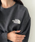 THE NORTH FACE(ザ・ノースフェイス)/バックプリント コットン スウェット クルーネック 大きめサイズあり/M'S SEOUL FOUR SEASONS SWEATSHIRTS | IM2253020 | チャコールグレー