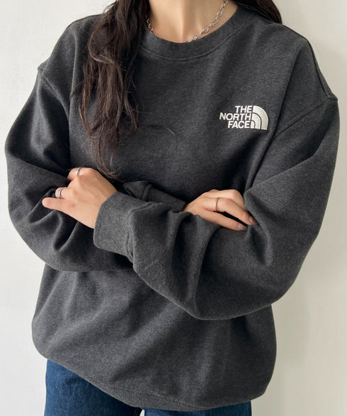 THE NORTH FACE(ザ・ノースフェイス)/バックプリント コットン スウェット クルーネック 大きめサイズあり/M'S SEOUL FOUR SEASONS SWEATSHIRTS | IM2253020 | チャコールグレー