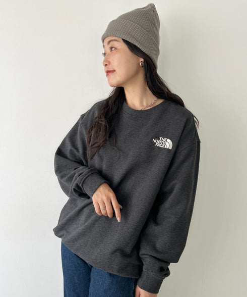 THE NORTH FACE(ザ・ノースフェイス)/バックプリント コットン スウェット クルーネック 大きめサイズあり/M'S SEOUL FOUR SEASONS SWEATSHIRTS | IM2253020 | チャコールグレー