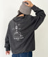 THE NORTH FACE(ザ・ノースフェイス)/バックプリント コットン スウェット クルーネック 大きめサイズあり/M'S SEOUL FOUR SEASONS SWEATSHIRTS | IM2253020 | チャコールグレー