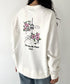 THE NORTH FACE(ザ・ノースフェイス)/バックプリント コットン スウェット クルーネック 大きめサイズあり/M'S SEOUL FOUR SEASONS SWEATSHIRTS | IM2253020 | オフホワイト