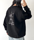 THE NORTH FACE(ザ・ノースフェイス)/バックプリント コットン スウェット クルーネック 大きめサイズあり/M'S SEOUL FOUR SEASONS SWEATSHIRTS | IM2253020 | ブラック