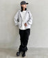 THE NORTH FACE(ザ・ノースフェイス)/ESSENTIAL HOOD ZIP UP/ワンポイント ロゴ ジップパーカー フーディ タックデザイン | IM2253021 | グレー