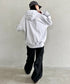 THE NORTH FACE(ザ・ノースフェイス)/ESSENTIAL HOOD ZIP UP/ワンポイント ロゴ ジップパーカー フーディ タックデザイン | IM2253021 | グレー