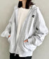 THE NORTH FACE(ザ・ノースフェイス)/ESSENTIAL HOOD ZIP UP/ワンポイント ロゴ ジップパーカー フーディ タックデザイン | IM2253021 | グレー