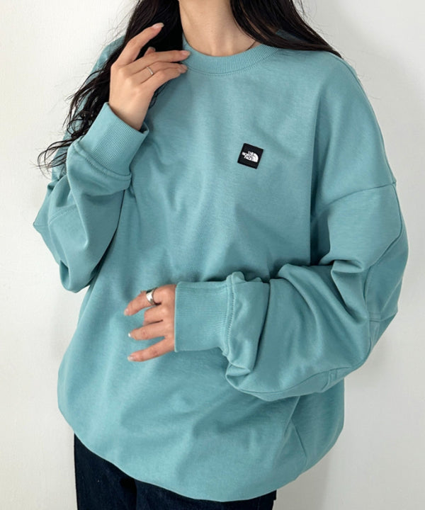 THE NORTH FACE(ザ・ノースフェイス)/ワンポイント ロゴ スウェット サイズ展開豊富 大きめサイズあり/ESSENTIAL SWEATSHIRTS | IM2253022 | グリーン