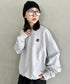 THE NORTH FACE(ザ・ノースフェイス)/ワンポイント ロゴ スウェット サイズ展開豊富 大きめサイズあり/ESSENTIAL SWEATSHIRTS | IM2253022 | グレー