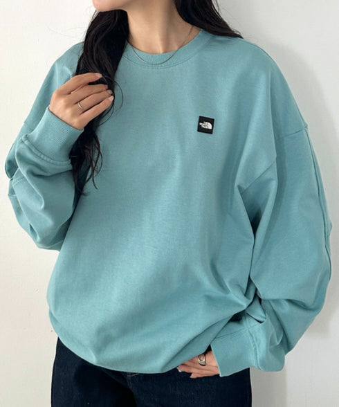 THE NORTH FACE(ザ・ノースフェイス)/ワンポイント ロゴ スウェット サイズ展開豊富 大きめサイズあり/ESSENTIAL SWEATSHIRTS | IM2253022 | グリーン