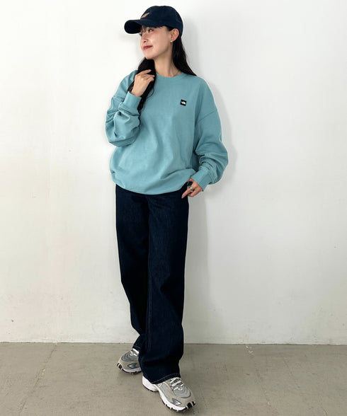 THE NORTH FACE(ザ・ノースフェイス)/ワンポイント ロゴ スウェット サイズ展開豊富 大きめサイズあり/ESSENTIAL SWEATSHIRTS | IM2253022 | グリーン