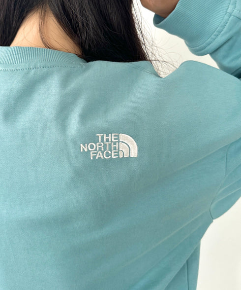THE NORTH FACE(ザ・ノースフェイス)/ワンポイント ロゴ スウェット サイズ展開豊富 大きめサイズあり/ESSENTIAL SWEATSHIRTS | IM2253022 | グリーン