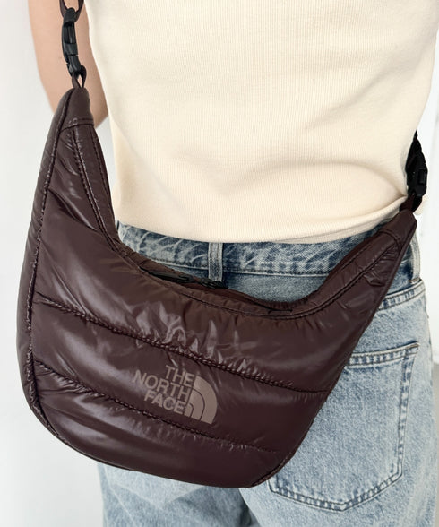 THE NORTH FACE(ザ・ノースフェイス)/ 2WAY 軽量 ミニショルダー  ホーボーバッグ クロスバッグ ハンドバッグ/NEW HOBO BAG MINI | IM1253023 | ダークブラウン