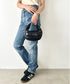 THE NORTH FACE(ザ・ノースフェイス)/ 2WAY 軽量 ミニショルダー  ホーボーバッグ クロスバッグ ハンドバッグ/NEW HOBO BAG MINI | IM1253023 | ブラック