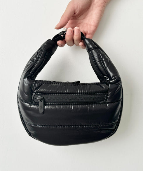 THE NORTH FACE(ザ・ノースフェイス)/ 2WAY 軽量 ミニショルダー  ホーボーバッグ クロスバッグ ハンドバッグ/NEW HOBO BAG MINI | IM1253023 | ブラック