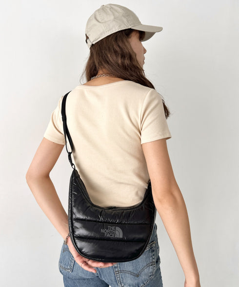 THE NORTH FACE(ザ・ノースフェイス)/ 2WAY 軽量 ミニショルダー  ホーボーバッグ クロスバッグ ハンドバッグ/NEW HOBO BAG MINI | IM1253023 | ブラック