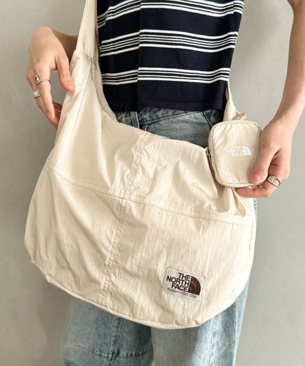 THE NORTH FACE(ザ・ノースフェイス)/A4対応 軽量 大容量 ショルダー ホーボーバッグ/WL HOBO SHOULDER BAG L | IM1253024 | クリーム