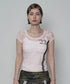 SETUPEXE(セットアップイーエックスイー)/レース 半袖 Tシャツ/33 LACE TOP | AT2253027 | ピンク
