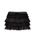 SETUPEXE(セットアップイーエックスイー)/レース フリル チュチュ ティアード ミニ スカパン/TUTU MIX SKRIT PANTS | AT2253028 | ブラック