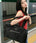 MUCENT(ムセント)/2WAY 軽量 ショルダーバッグ トートバッグ/DOHO METAL LOGO PUNCHING EYELET TOTE BAG | AT1253031 | ブラック