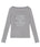 ROCKCAKE(ロックケーキ)/シアー ロゴ ラウンドネック トップス/Funk Mesh Top | AT2253035 | グレー
