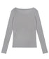 ROCKCAKE(ロックケーキ)/シアー ロゴ ラウンドネック トップス/Funk Mesh Top | AT2253035 | グレー