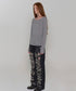 ROCKCAKE(ロックケーキ)/シアー ロゴ ラウンドネック トップス/Funk Mesh Top | AT2253035 | グレー