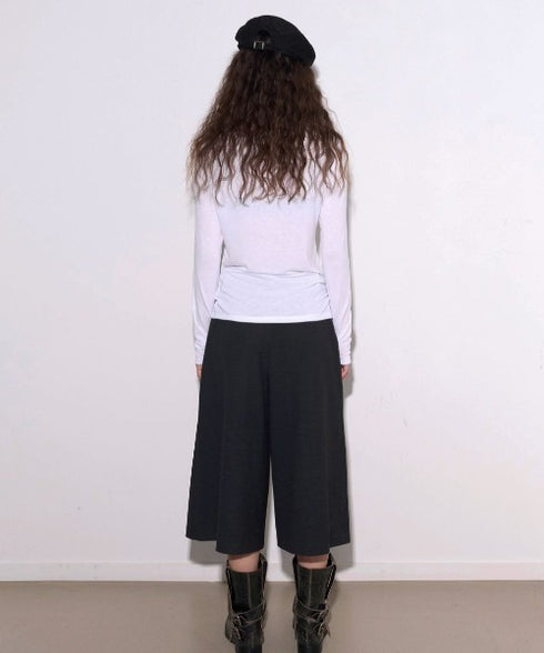 ROCKCAKE(ロックケーキ)/シアー ロゴ ラウンドネック トップス/Funk Mesh Top | AT2253035 | アイボリー