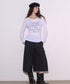ROCKCAKE(ロックケーキ)/シアー ロゴ ラウンドネック トップス/Funk Mesh Top | AT2253035 | アイボリー