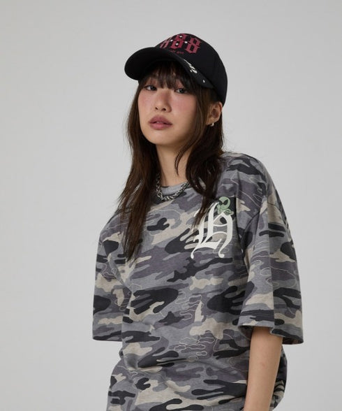 HOODHOOD(フッドフッド)/スタッズ メッシュ トラッカーキャップ 帽子/888 Mesh Trucker Cap | AT5253036 | ブラック