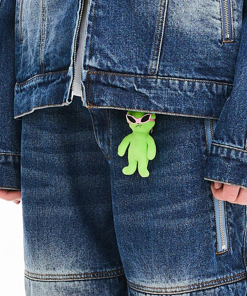 HOODHOOD(フッドフッド)/エイリアン キーホルダー キーリング チャーム/Alien key ring | AT6253038 | グリーン
