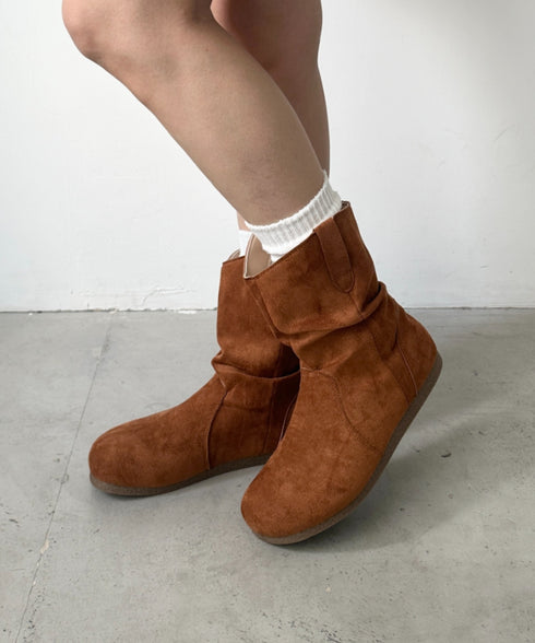 フェイクスウェードショートブーツ | CL3256015 | キャメル