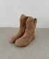 フェイクスウェードショートブーツ | CL3256015 | ベージュ