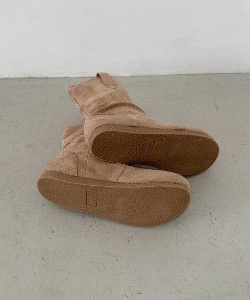 フェイクスウェードショートブーツ | CL3256015 | ベージュ