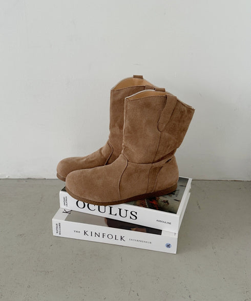 フェイクスウェードショートブーツ | CL3256015 | ベージュ