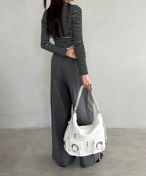 ダブルポケット3wayショルダーバッグ | BA1256010 | ホワイト