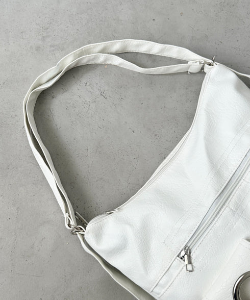 ダブルポケット3wayショルダーバッグ | BA1256010 | ホワイト