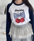 チェリーリボンラグランTシャツ | SL2256056 | ネイビー