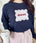 ウェーブロゴリボンTシャツ | SL2256057 | ネイビー